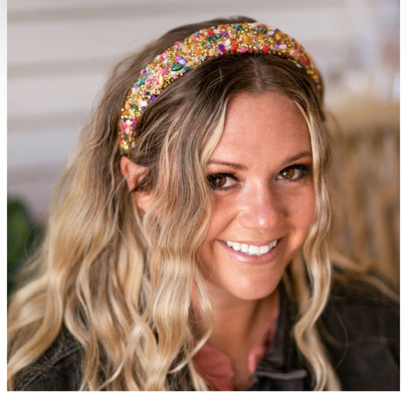 Headbands of Hope Gold/Multi Sparkle Headband - Picture 2 of 8